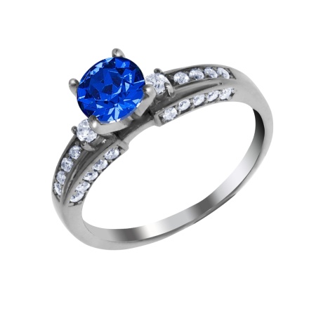 Купить оптом кольцо из серебра с фианитами 1340200014-8 от Krasnoe