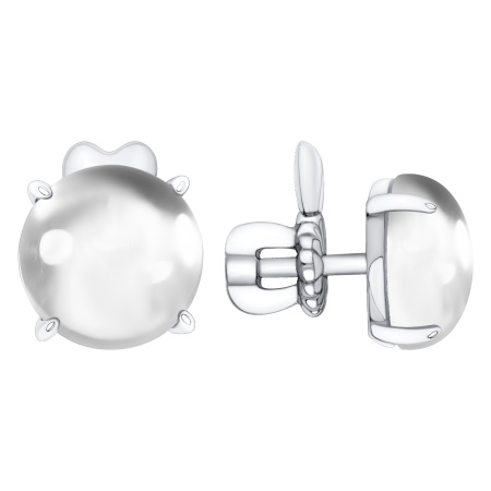 Купить оптом пусеты из серебра с хрусталём 2340525946 от Krasnoe