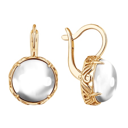 Купить оптом серьги из серебра с хрусталём 2320525138 от Krasnoe