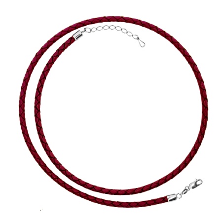 Купить оптом шнурок из серебра без вставок 4340404112-55 от Krasnoe