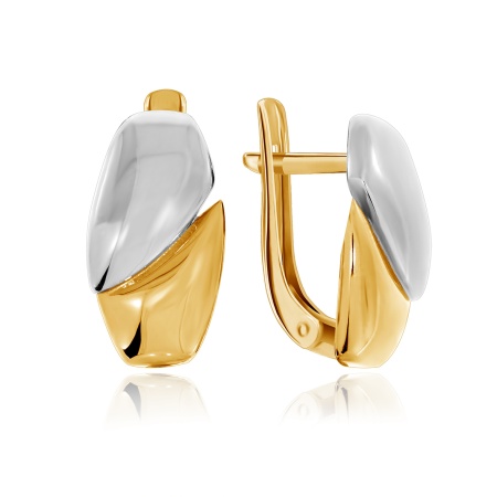 Купить оптом серьги из серебра без вставок 2329400897 от Krasnoe