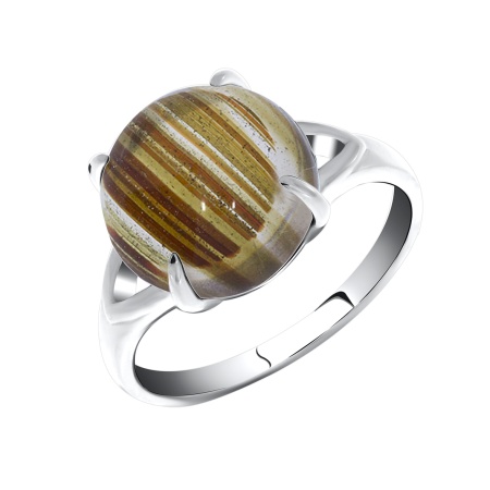 Купить оптом кольцо из серебра с стеклоом 1340290124-4 от Krasnoe