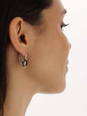 Купить оптом серьги из серебра с фианитами 2340201498-65 от Krasnoe