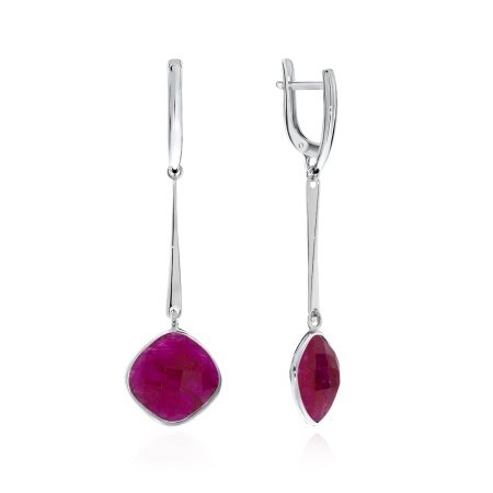 Купить оптом серьги из серебра с агатами 2340392927-37 от Krasnoe