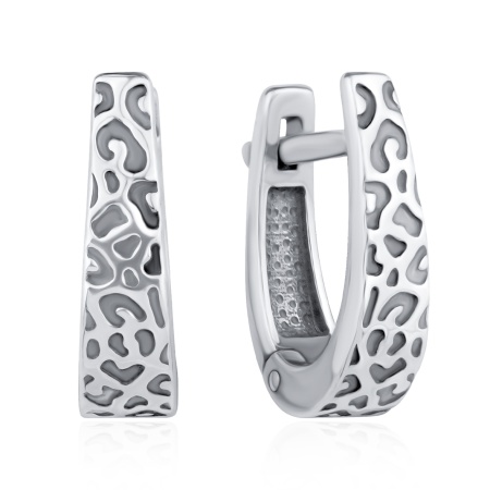 Купить оптом серьги из серебра без вставок 2310405839 от Krasnoe