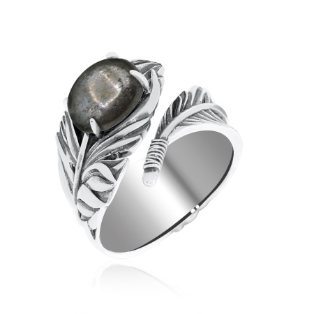 Купить оптом кольцо из серебра с пиритом 1310П01601 от Krasnoe