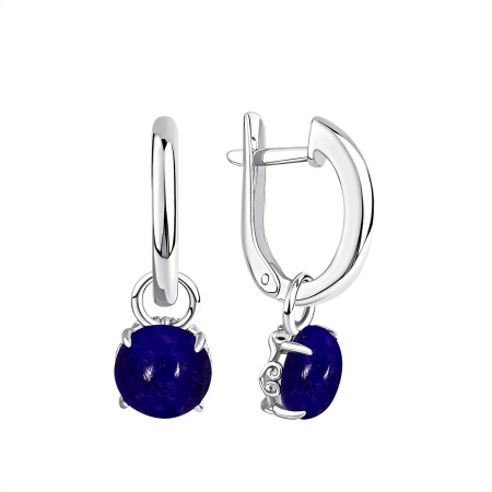 Купить оптом серьги из серебра с агатами 2340391791-80 от Krasnoe