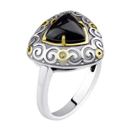 Купить оптом кольцо из серебра с агатом 1317395172-20 от Krasnoe