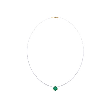 Купить оптом колье из серебра с агатом 8320393058-60-38 от Krasnoe