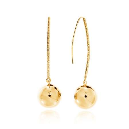 Купить оптом серьги из серебра без вставок 2320401086 от Krasnoe