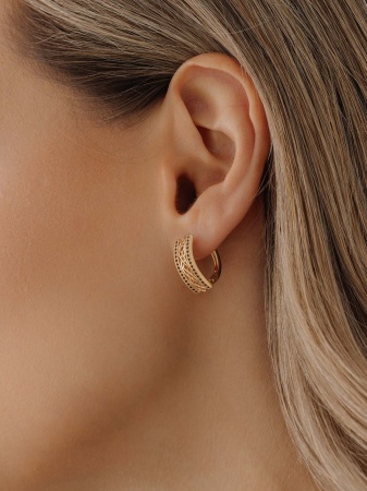 Купить оптом серьги из серебра с ситаллами 2320881360л-20 от Krasnoe