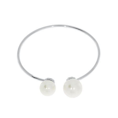 Купить оптом браслет из серебра с жемчугами 4340240860 от Krasnoe