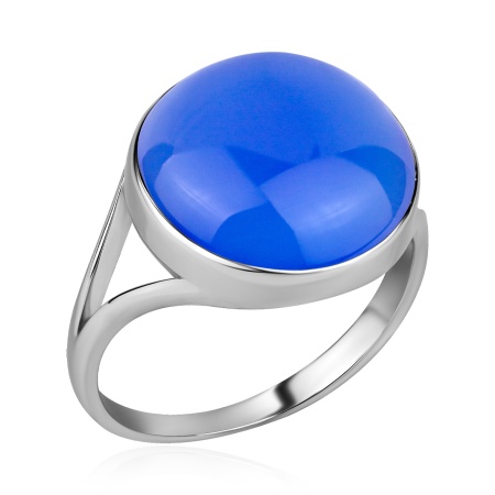 Купить оптом кольцо из серебра с агатом 1340395891-70 от Krasnoe