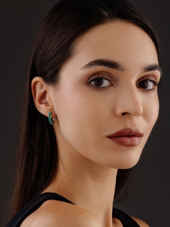 Купить оптом серьги из серебра с агатами 2340391319-60 от Krasnoe