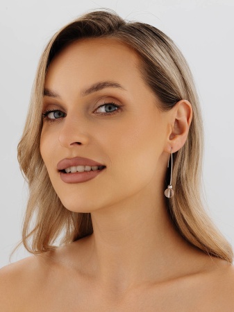 Купить оптом серьги из серебра с хрусталём 2340521068 от Krasnoe