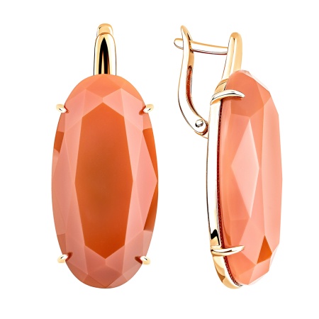 Купить оптом серьги из серебра с агатами 2320395044-31 от Krasnoe