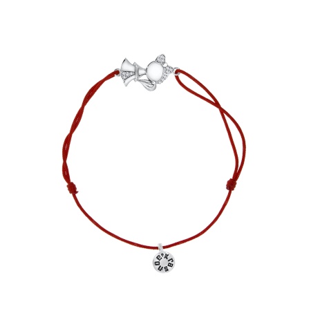 Купить оптом браслет из серебра с фианитами 4340209151 от Krasnoe