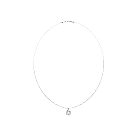 Купить оптом колье из серебра с фианитом 8340203073-42 от Krasnoe