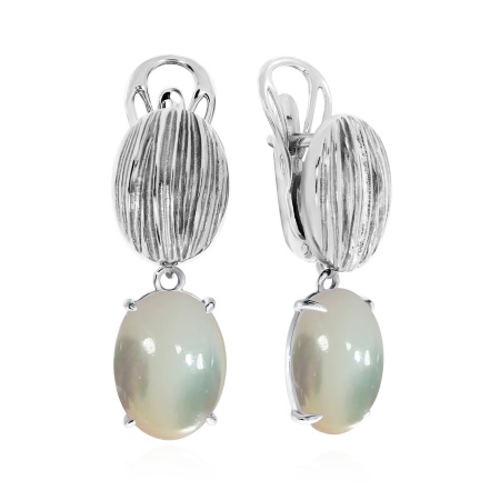 Купить оптом серьги из серебра с перламутрами 2340491373 от Krasnoe