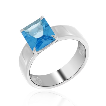 Купить оптом кольцо из серебра с топазом 1340071108-73 от Krasnoe