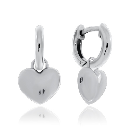 Купить оптом серьги из серебра без вставок 2340404816 от Krasnoe