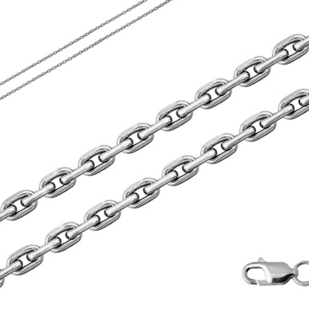 Купить оптом цепь из серебра без вставок 365705534060 от Krasnoe