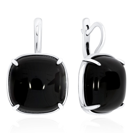 Купить оптом серьги из серебра с агатами 2340395734-1-20 от Krasnoe