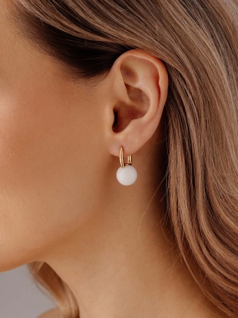 Купить оптом серьги из серебра с кристалл ювелирныйами 2320294318-10 от Krasnoe