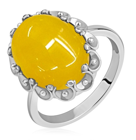 Купить оптом кольцо из серебра с агатом 1310395091-50 от Krasnoe