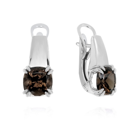 Купить оптом серьги из серебра с топазами 2340101536 от Krasnoe