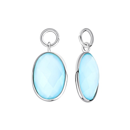 Купить оптом подвеска из серебра с агатами 3340394321-61 от Krasnoe