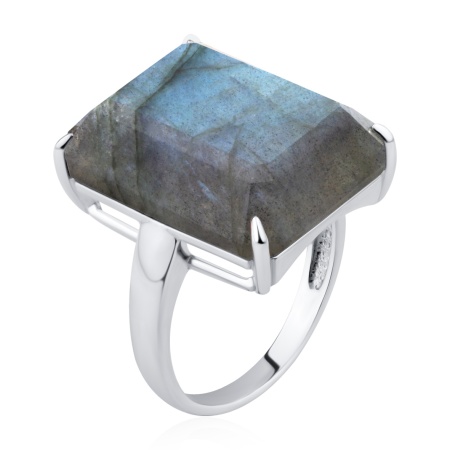 Купить оптом кольцо из серебра с лабрадоритом 1340Л05732 от Krasnoe