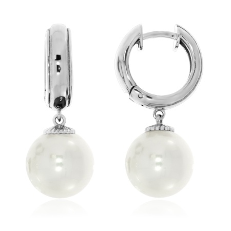 Купить оптом серьги из серебра с жемчугами 2340241351 от Krasnoe