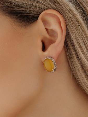 Купить оптом серьги из серебра с агатами 2340395733-50 от Krasnoe