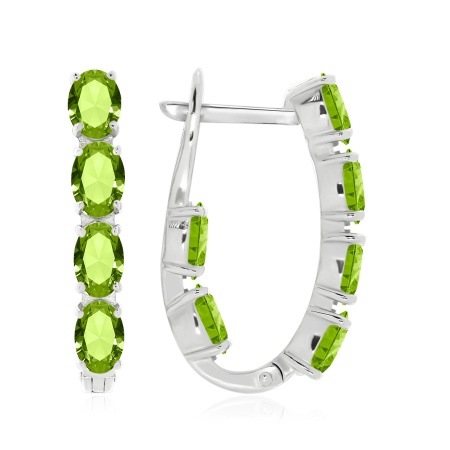 Купить оптом серьги из серебра с кварцем 2340181182-65 от Krasnoe