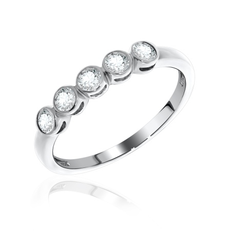 Купить оптом кольцо из серебра с фианитами 1340201316л от Krasnoe