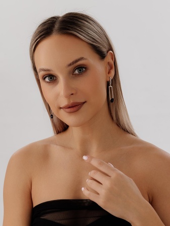 Купить оптом серьги из серебра с агатами 2340391516-20 от Krasnoe