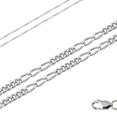 Купить оптом цепь из серебра без вставок 365805056045 от Krasnoe