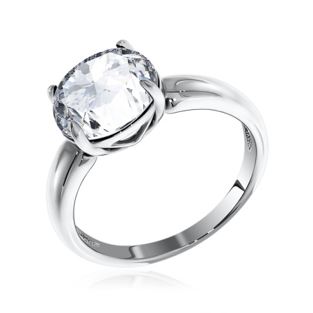 Купить оптом кольцо из серебра с фианитами 1340200045 от Krasnoe