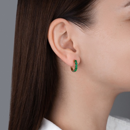 Купить оптом серьги из серебра с агатами 2318391319-60 от Krasnoe