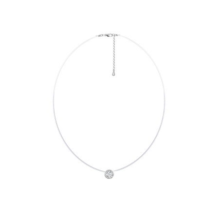 Купить оптом колье из серебра с фианитами 8340203056-1-38 от Krasnoe