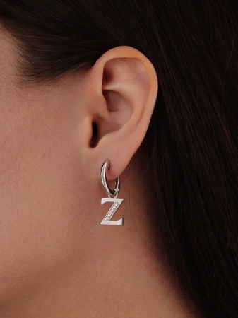 Купить оптом серьги из серебра с фианитами 2340205863л от Krasnoe