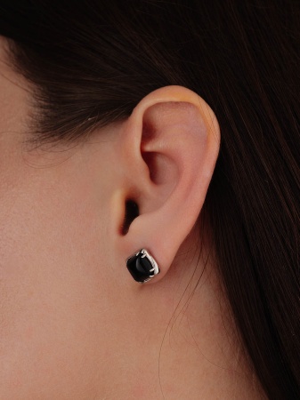 Купить оптом пусеты из серебра с агатами 2340391216-20 от Krasnoe