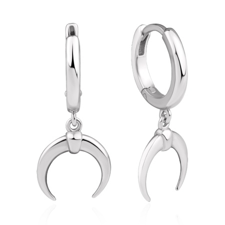 Купить оптом серьги из серебра без вставок 2340405966 от Krasnoe