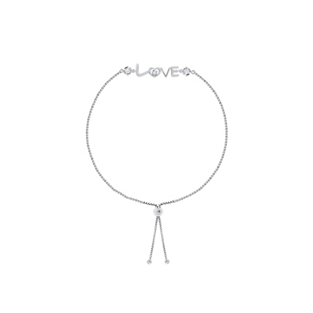 Купить оптом браслет из серебра с фианитами 4340202748-16 от Krasnoe