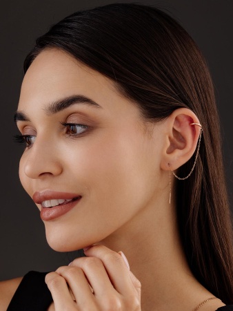 Купить оптом серьги из серебра без вставок 2320404897-1 от Krasnoe