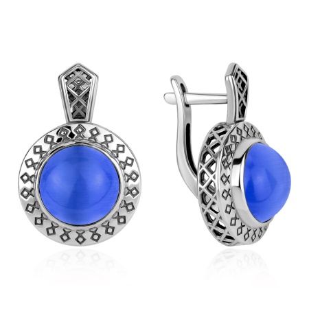 Оптом серьги из серебра с кошачим глазом 2310265895-70 цена от Krasnoe Купить оптом серьги из серебра с кошачим глазом 2310265895-70 от Krasnoe