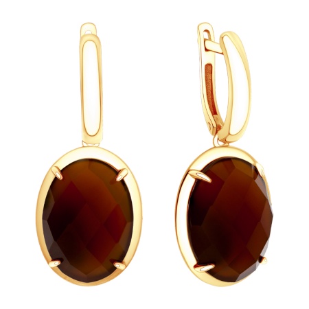 Купить оптом серьги из серебра с агатами 2320395743-31 от Krasnoe