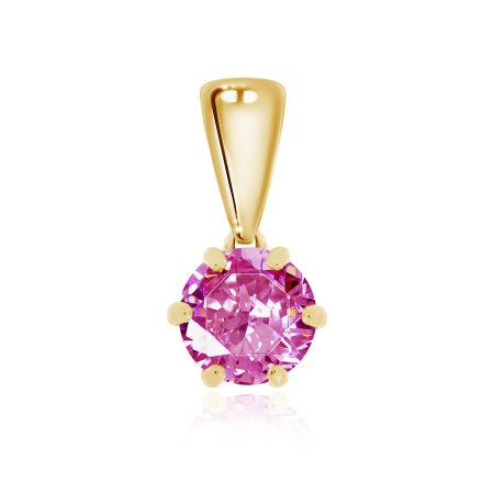 Купить оптом подвеска из серебра с топазом 3320071408-30 от Krasnoe