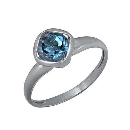 Купить оптом кольцо из серебра с кристаллом ювелирным 3987002947-76 от Krasnoe